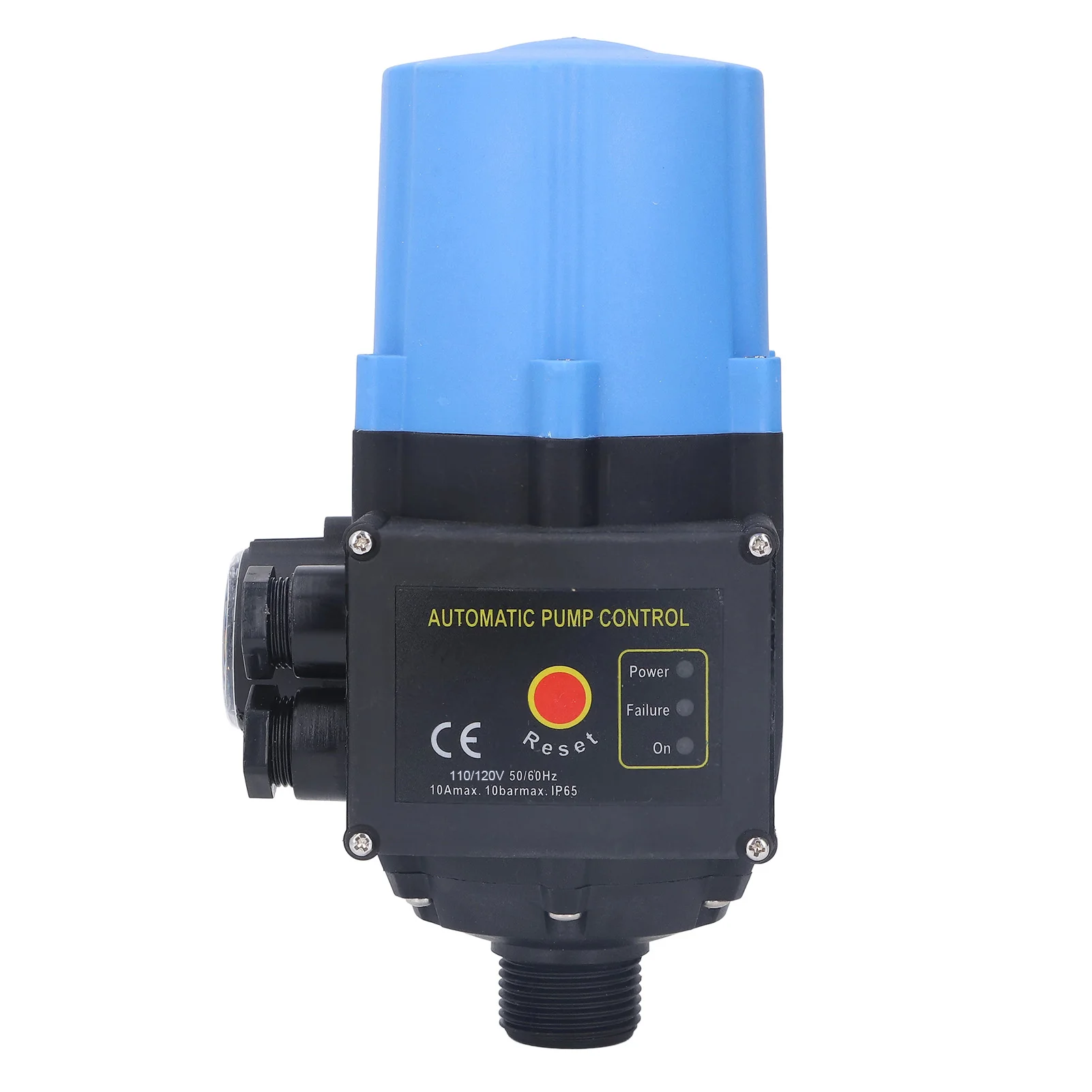 Water Pump Pressure Control Switch Waterproof Regulable Automatic Blue Electronic Controller