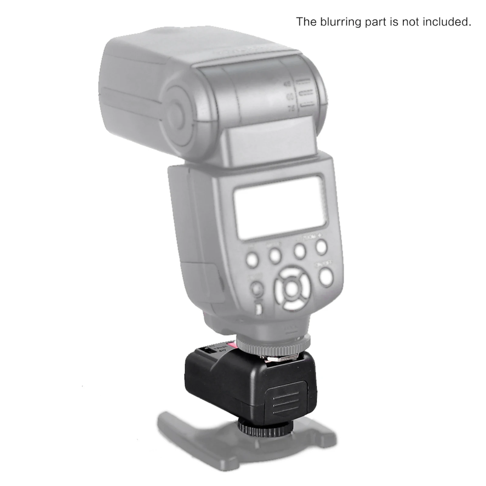 Andoer PT-04GY 4 قنوات لاسلكية عن بعد Speedlite فلاش الزناد العالمي 1 الارسال و 2 استقبال لكانون نيكون بنتاكس