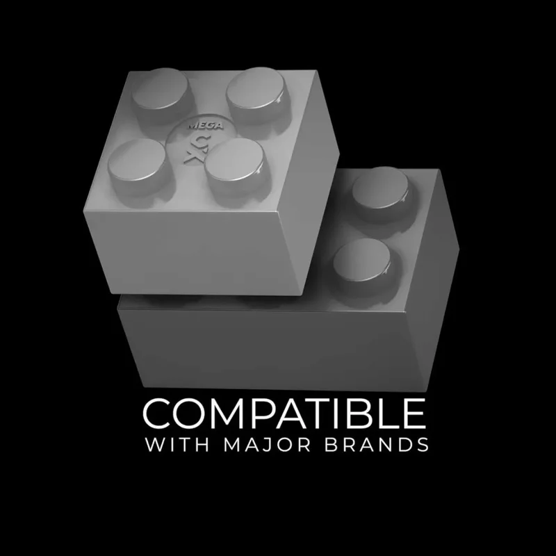 Mega Bloks Pokemon Poke Ball Assembly Model Kit Action Figures Can Emit Light Desktop Ornament Boys' Puzzle Toy Collectible Gift