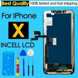 High quality AAA incell LCD For iPhone X Display Touch Screen Replacement Digitizer Assembly Repair Parts Wholesale Kit