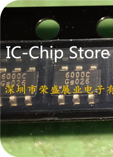 20 قطعة ~ 500 قطعة/الوحدة PF6000CG 6000C SOT23-6 جديد الأصلي