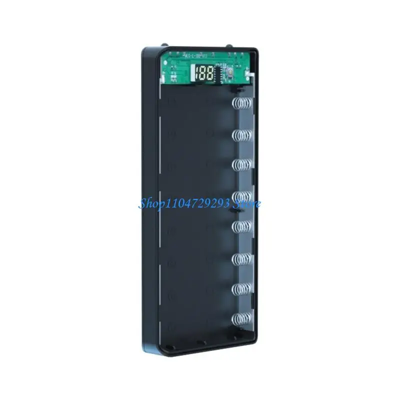 18650 Battery Holder 8 Slots Battery Storage for Case DIY DIY Battery