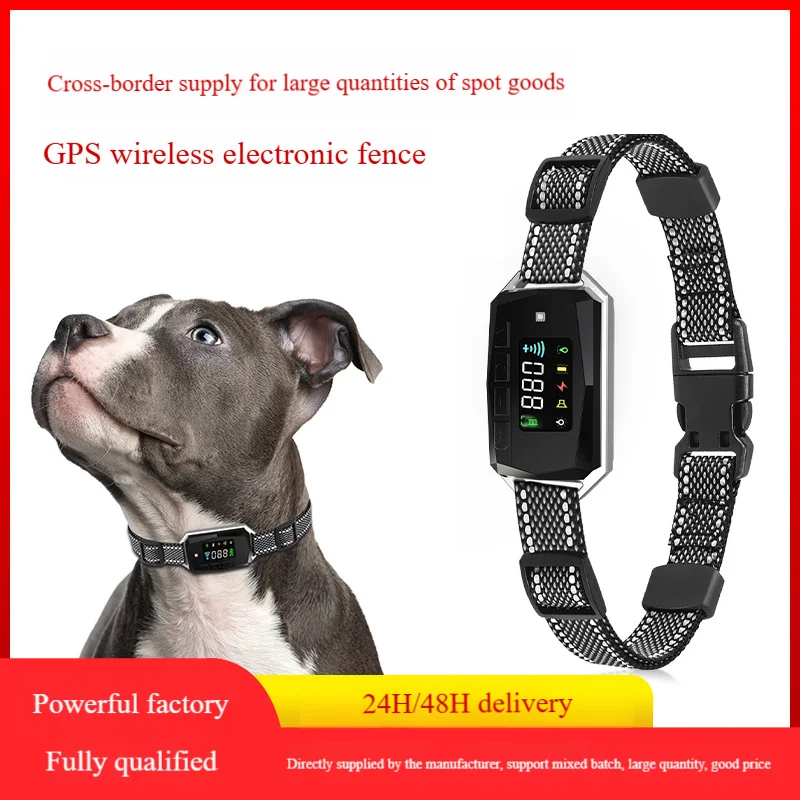 New Metal Electronic Fence Multifunctional Smart Positioning Pet Training Product 10-20 Hours Battery Life for Dogs
