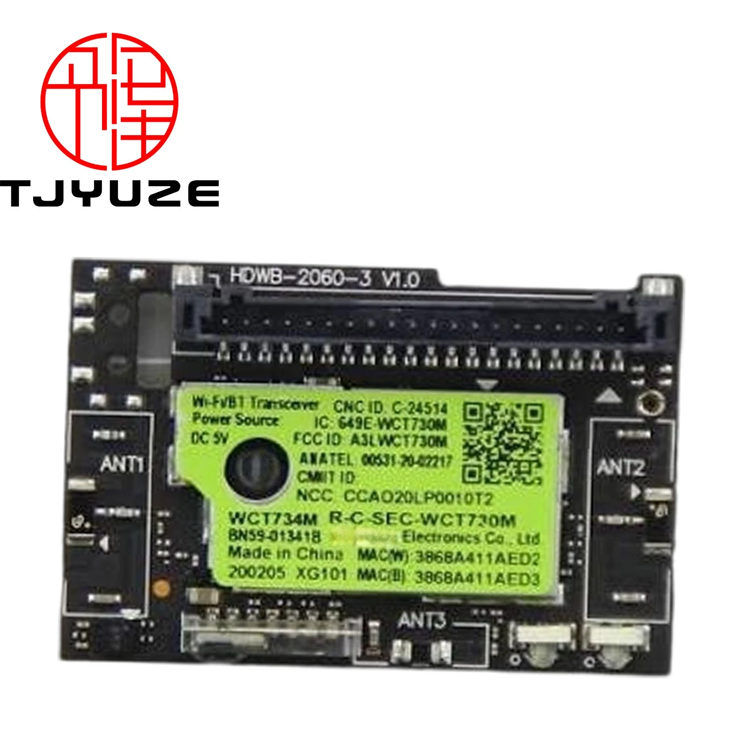 BN59-01341B BN59-01342 Wi-Fi Bluetooth Transceicer Module For Samsung Smart TV UN58TU7100G UN55TU7000 UN82TU700DF Switch Button