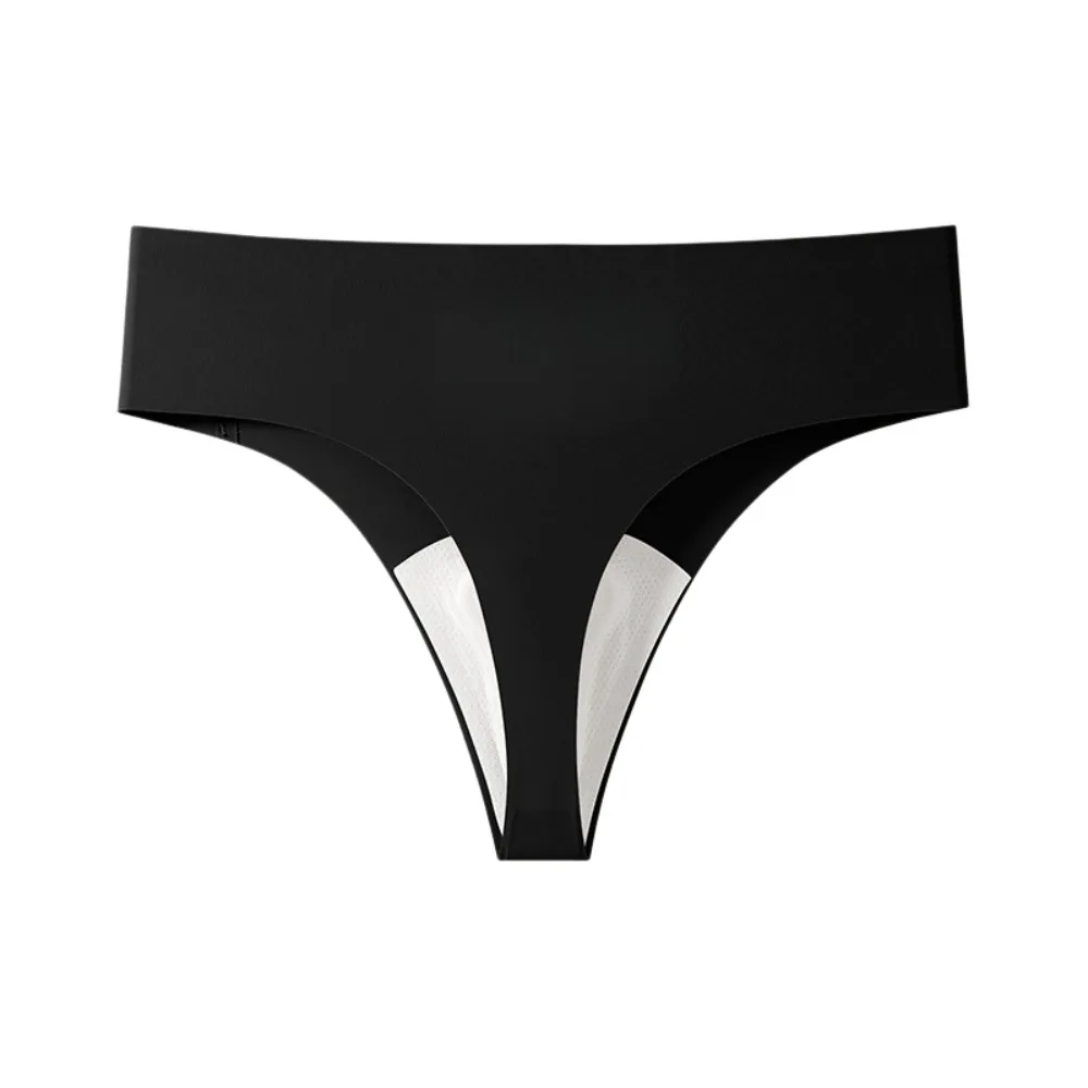

Traceless Anti-embarrassment Briefs T-back Seamless Sports Yoga Panties Lingerie Ice Silk Fitness Invisible Underwear Yoga