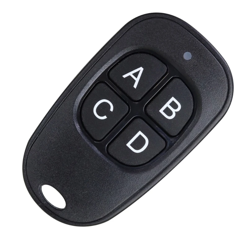 Self-Learning 4 Button Learning Code Remote Control 315MHz 433MHz 30 50m