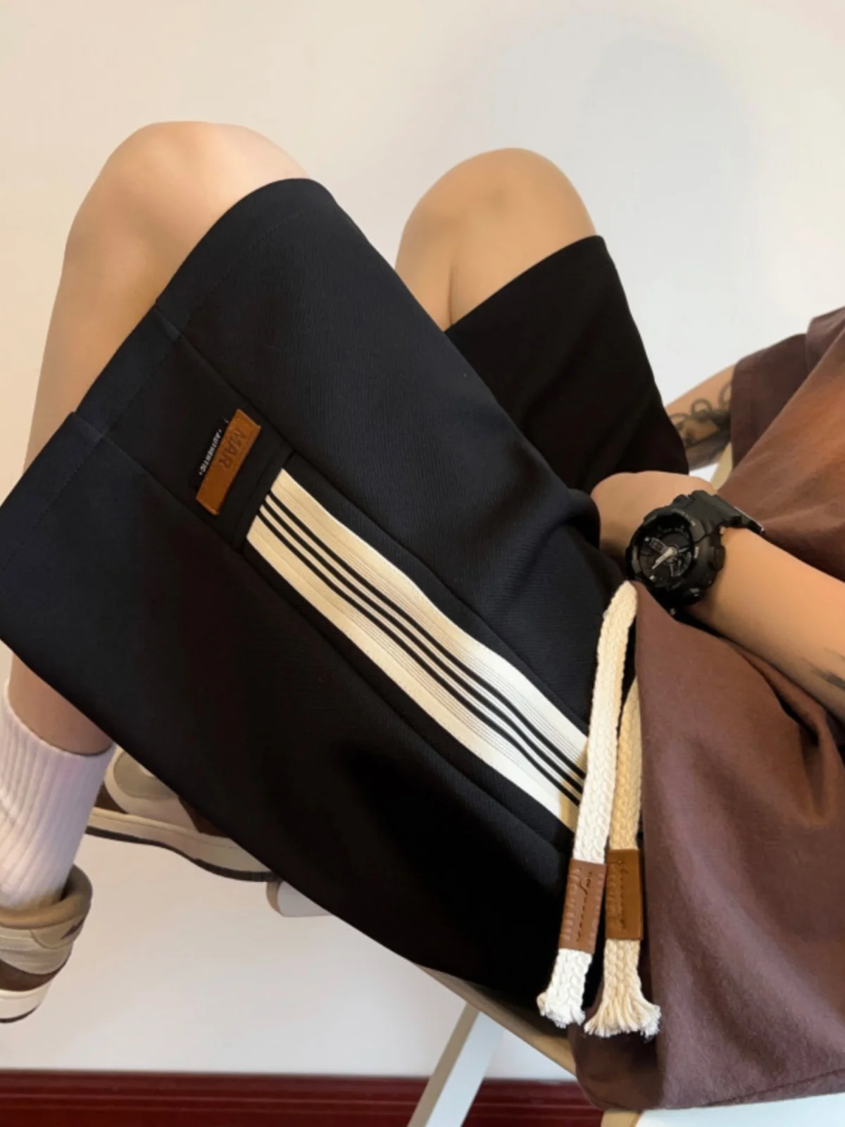 

Bla Five-Point повседневные ор для мужчин, летняя уличная одежда, свободные баскетбольные спортивные штаны для младших и старшеклассников