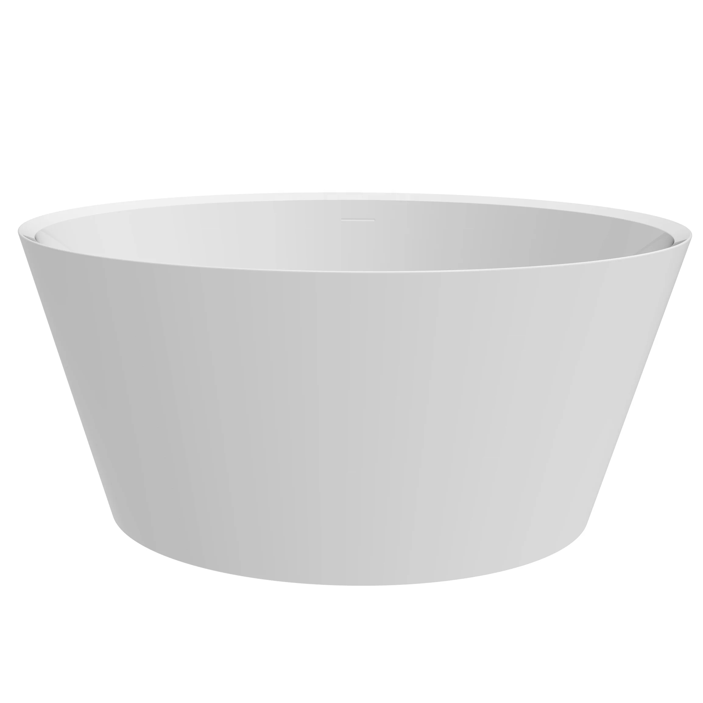 

Отдельностоящая глубокая акриловая ванна для ванной комнаты, круглая, современный стиль, хит продаж