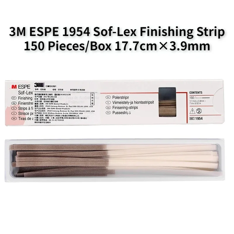 

Original ESPE Sof-Lex Finishing Strips 1954 1954N Sand Polisher Dentistry Finishing &Polishing Strips for Dental Polishing Used