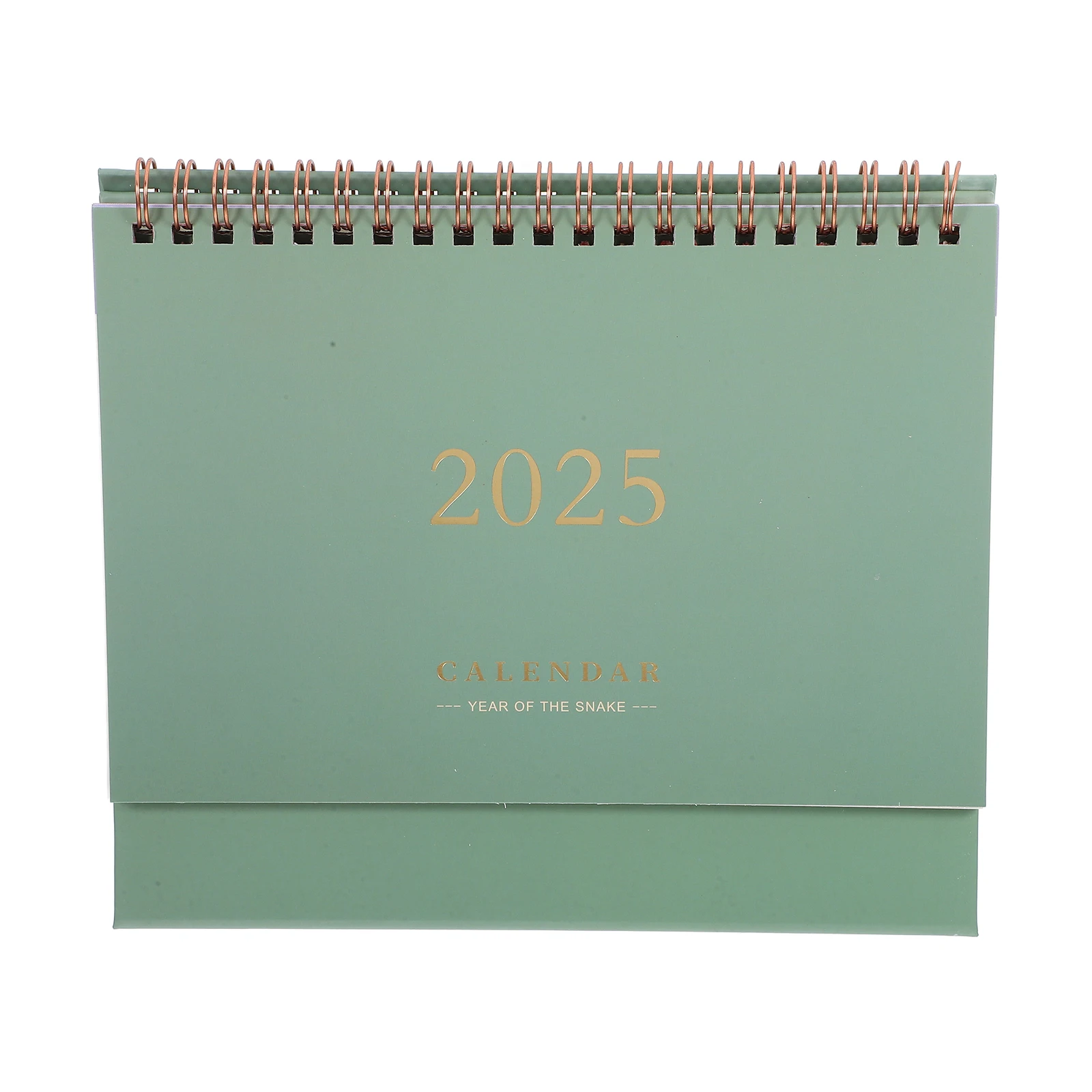 

Gold Stamping Calendar Daily Use Standing Whiteboard Desk Calendars for Women Paper Accessories