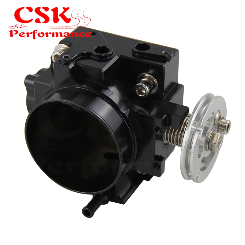 

70mm Intake Throttle Body Fit for Acura Honda K-Series Engine K20A/K20A2/K20A4/K20A6/ K20A3/K20Z3 Black/Silver