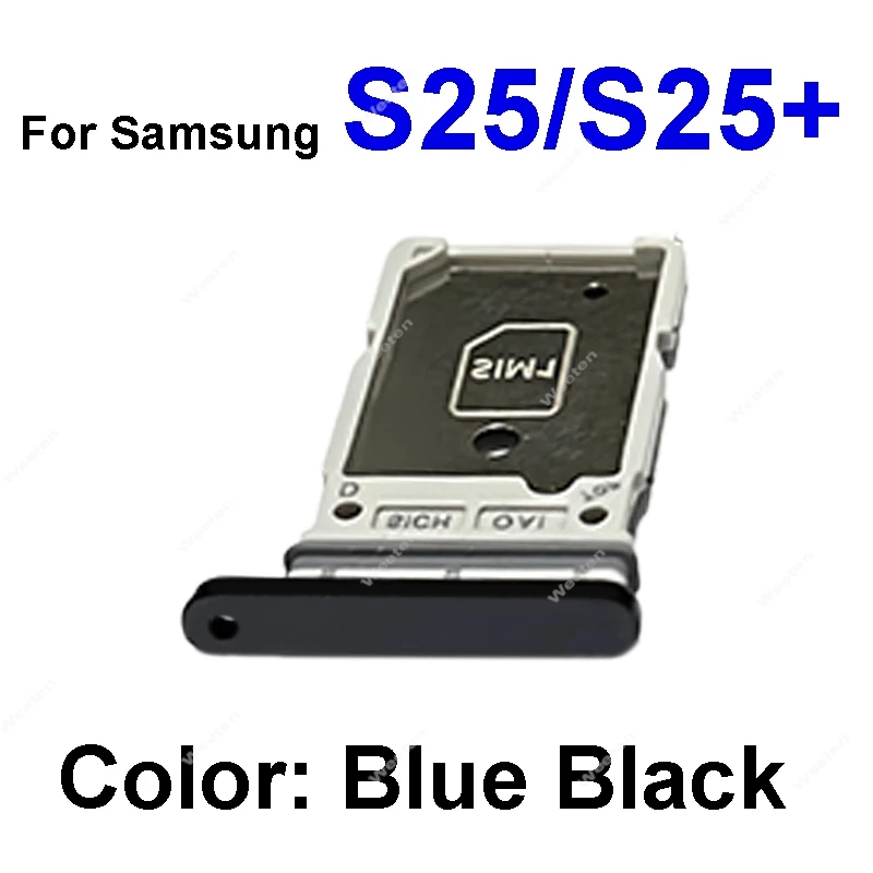 Phone SIM Card tray use for Samsung Galaxy S25 S25Plus S25Edge S25Ultra S931B S936B S937B S938 SIM dual card Holder reader parts