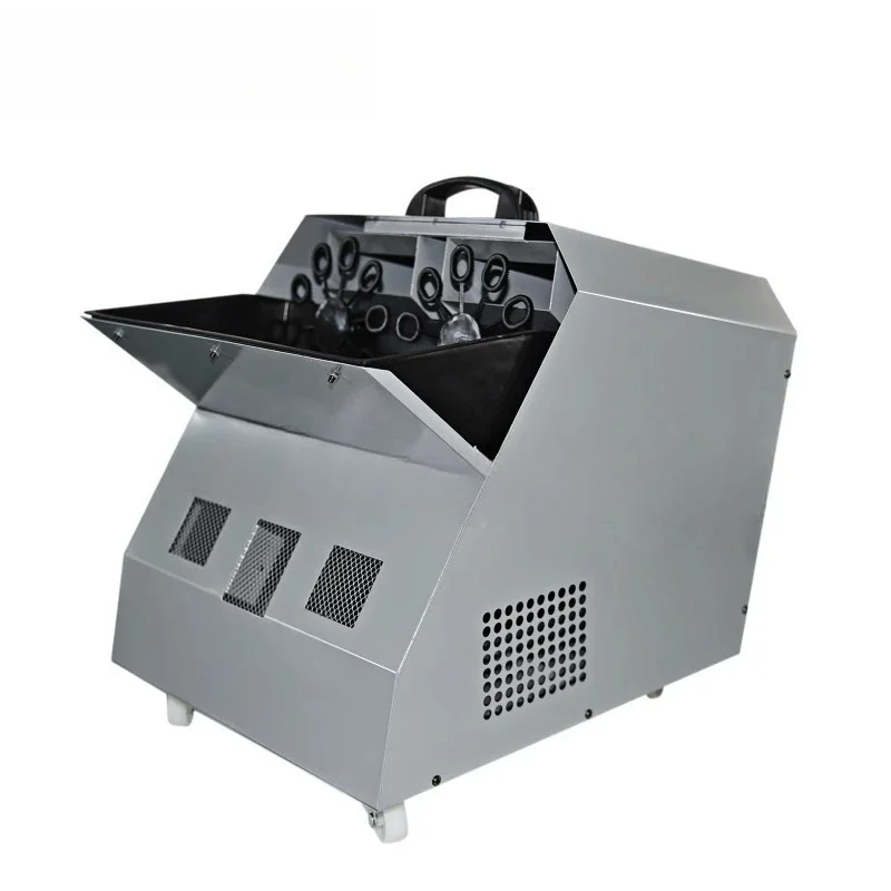 

Professional stage effect bubble blower with wheel remote control 300W bubble machine for stage party concerts