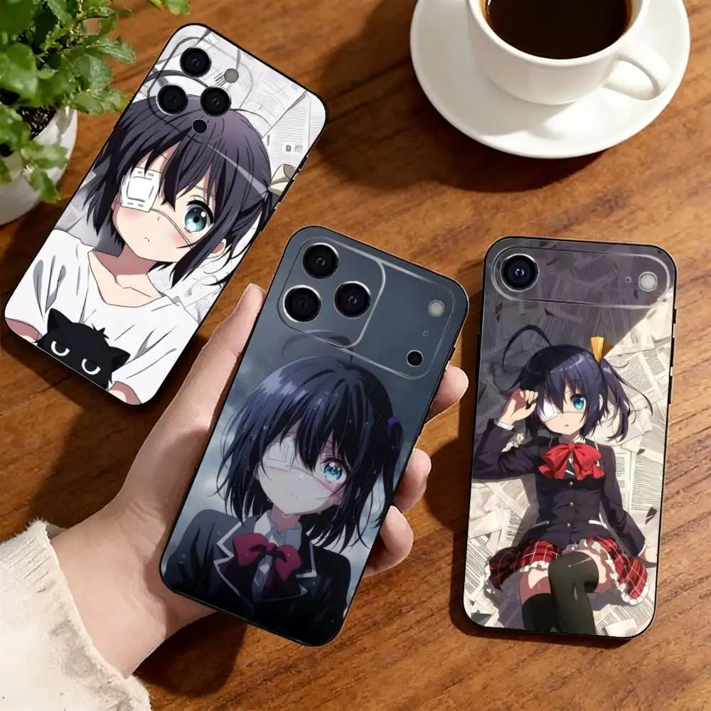 

Rikka Takanashi Phone Case For iPhone17,16,15,14,13,12,11 Plus,Pro Others Soft Black Cover