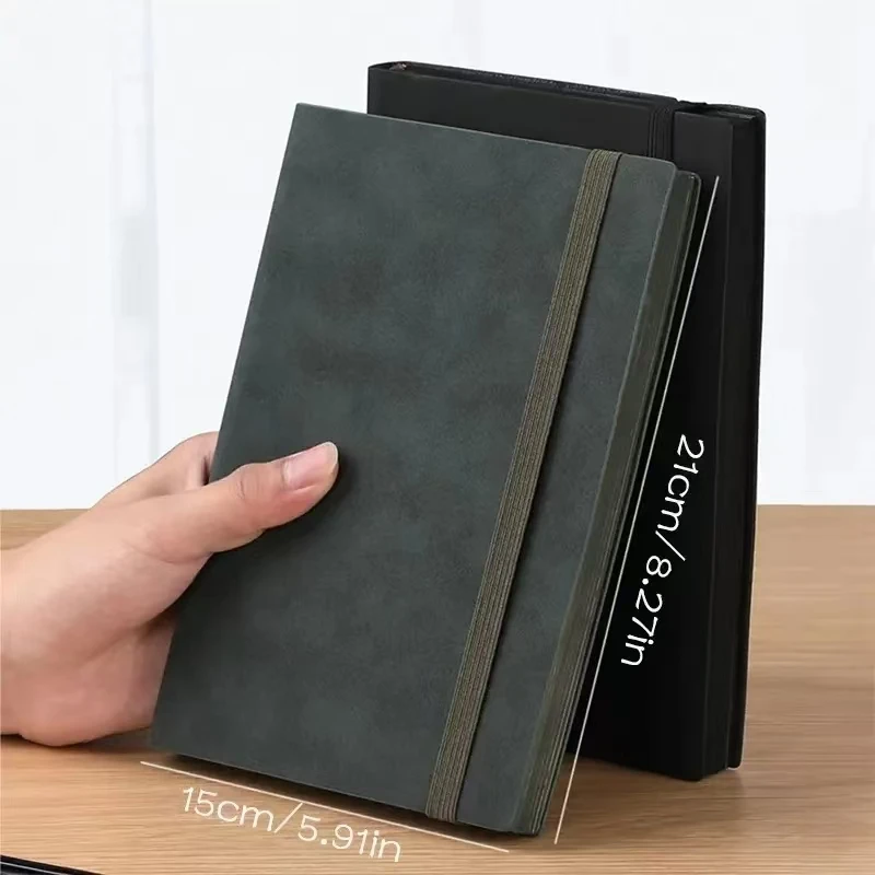 256 pages Sheepskin A5 Notebook Notepad Diary Business Journal Planner Agenda Organizer Note Book Office School Supplies