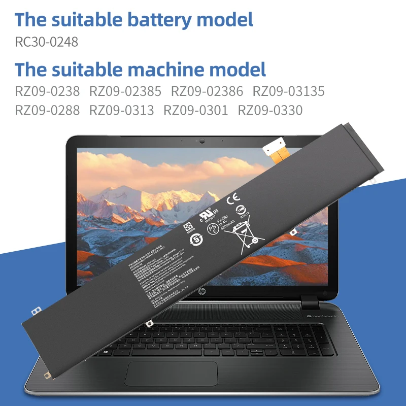 Suozhan RC30-0248 neue Laptop-Akku für Rasierklinge 15 Elite-Version 03015/RZ09-0313 RZ09-0301 rz09-