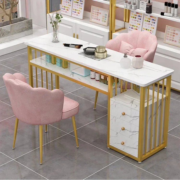 Modern nail salon furniture nail tables nail art beauty salon supplies desk equipments