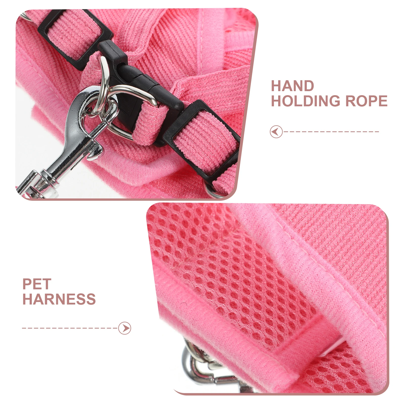 

Reflective Dog Vest Harness Collars Chest Strap for Night Walking Running Hiking Outdoor Pet Supplies leash comfortable