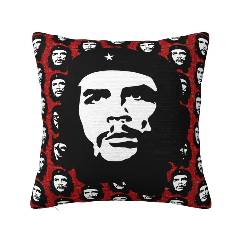 Custom Hero Che Guevara Cushion Covers Cuba Cuban Socialism Freedom Velvet Luxury Pillow Case Decor Home