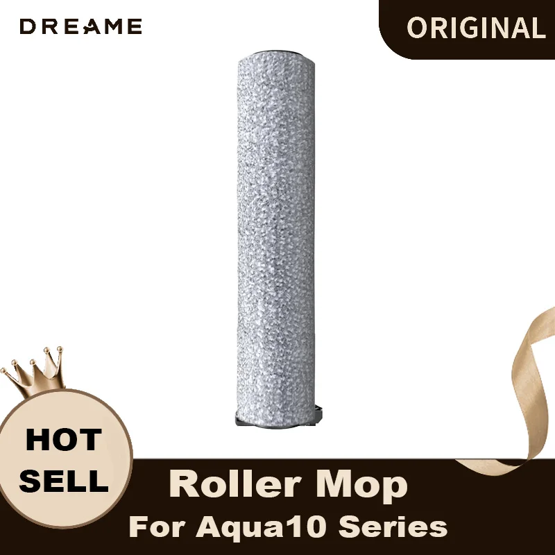 Original DREAME Rollenmopp für Aqua10 Serie/Aqua10 Ultra Roller/Aqua10 Roller Roboterstaubsauger Zubehör
