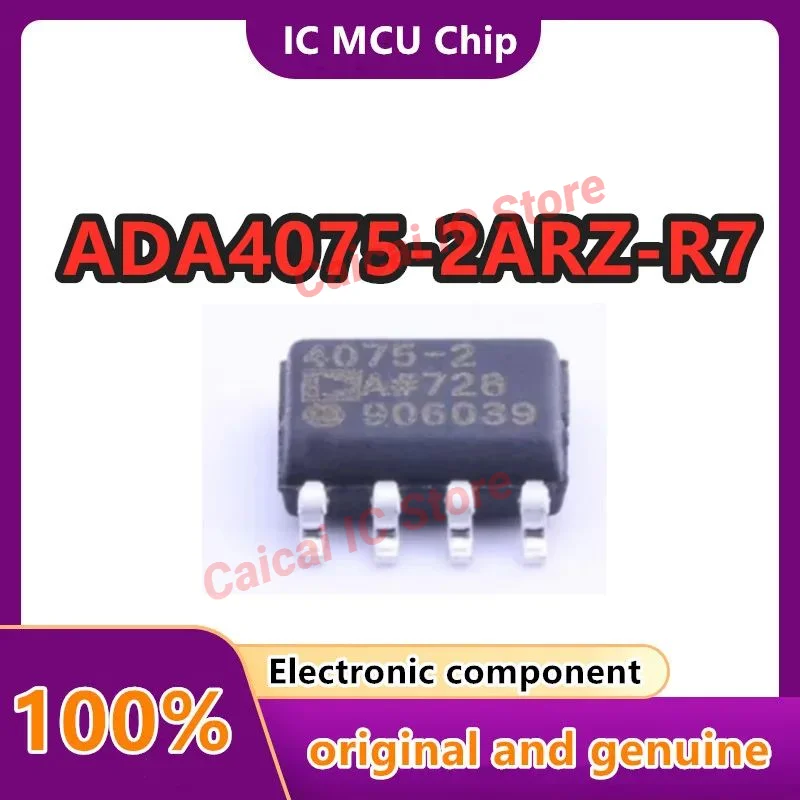 20PCS/LOT ADA4075-2ARZ-R7 ADA4075 4075-2 chip SOP8 amplifier chip  100% New&Original
