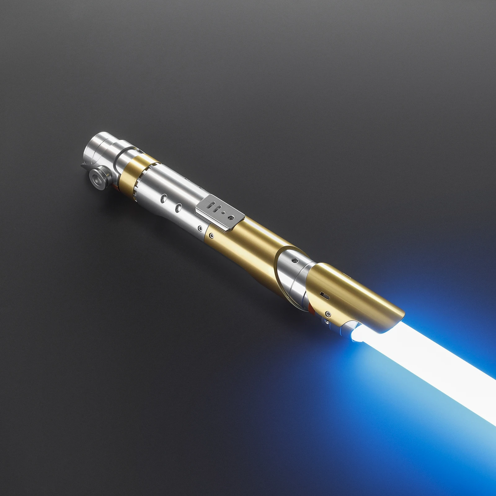 DamienSaber Skeleton Crew Lightsaber Force Heavy Dueling Bluetooth Light Sabre Oneindige kleurverandering met 34-geluidslettertypen