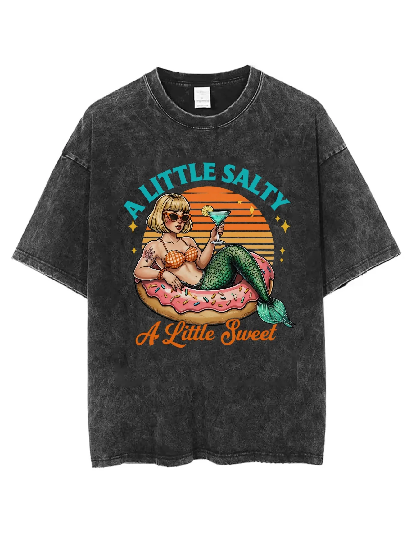 تي شيرت أسود مغسول مطبوع عليه الهالوين برقبة دائرية، مريح وفضفاض، أزياء شتوية غير رسمية للنساء والرجال، طراز الأكثر مبيعًا #4