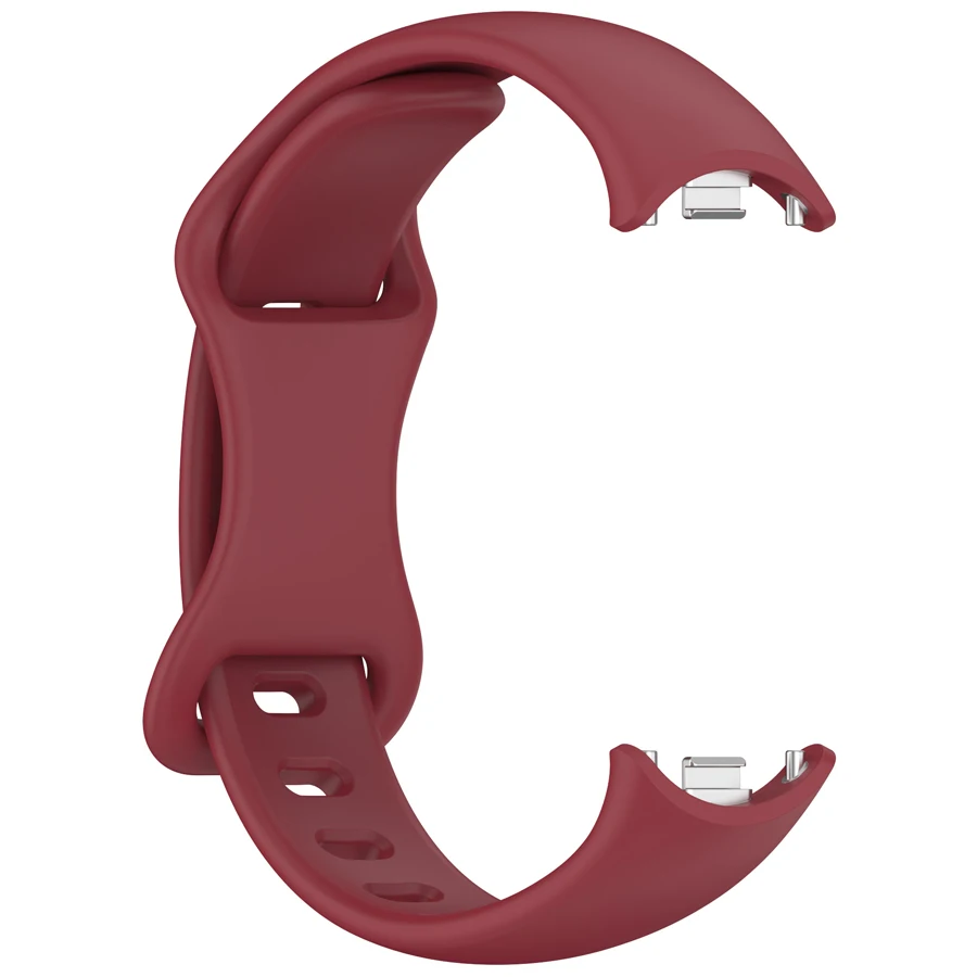 Siliconen band voor Xiaomi Mi Band 10 9 8 Band Sportarmband Pulseira Correas Xiaomi Smart Band 10 9 8 Band Metalen connector