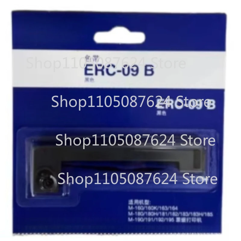 10PCS New Original ERC-09B RIBBON CARTRIDGE For Epson M-160 M-164 M-190 M-190G M-192 M-192G M-180 M-183 ERC-09 B ERC09 ERC09B