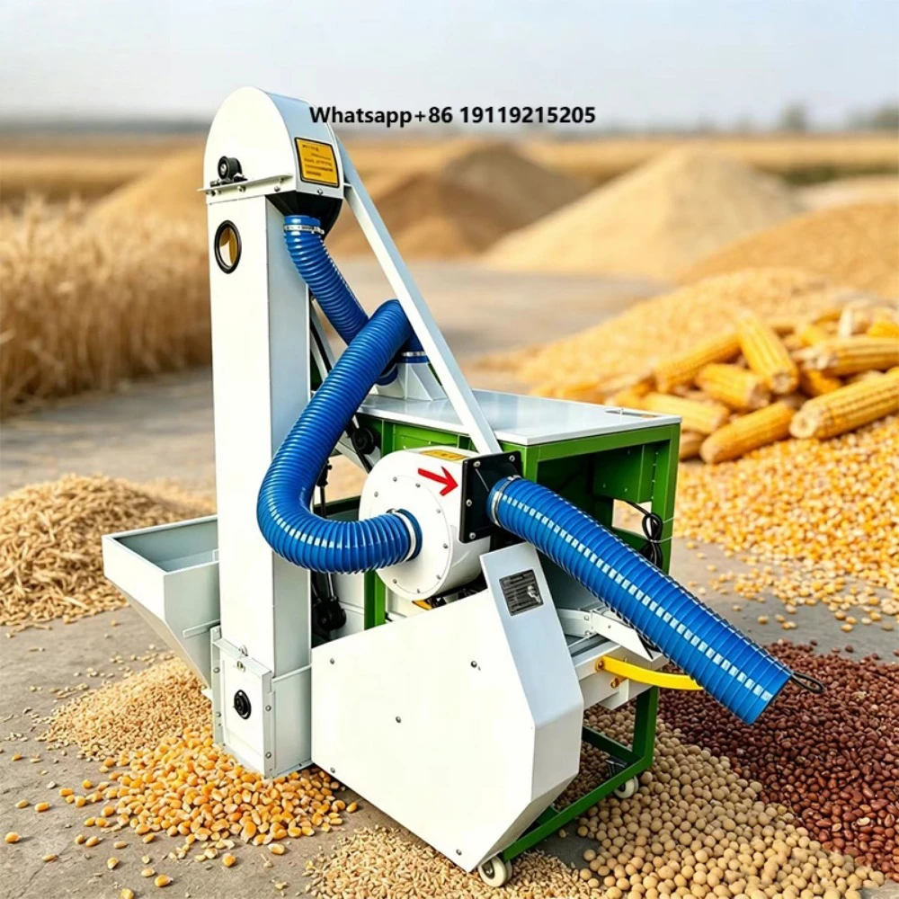 Frame Small Agricultural Mobile Wheat Millet Rapeseed Bean Sunflower Screening Seed Gravity Separator