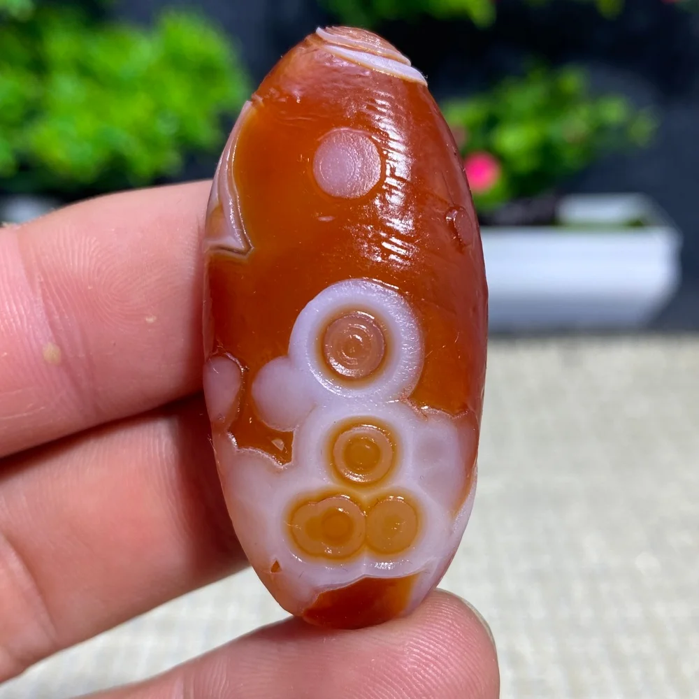 Natural Rare Crystal Mineral Specimen, Alxa Color Eye Agate, Spiritual Meditation Specimen Meditation, Home Decoration Gift