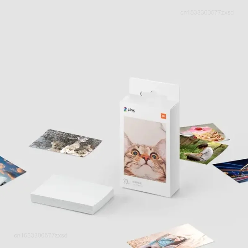 Original Xiaomi ZINK Pocket Printer Paper Self-adhesive Photo Print Xiaomi 3-inch Pocket Photo Printer Durable Printer Papers