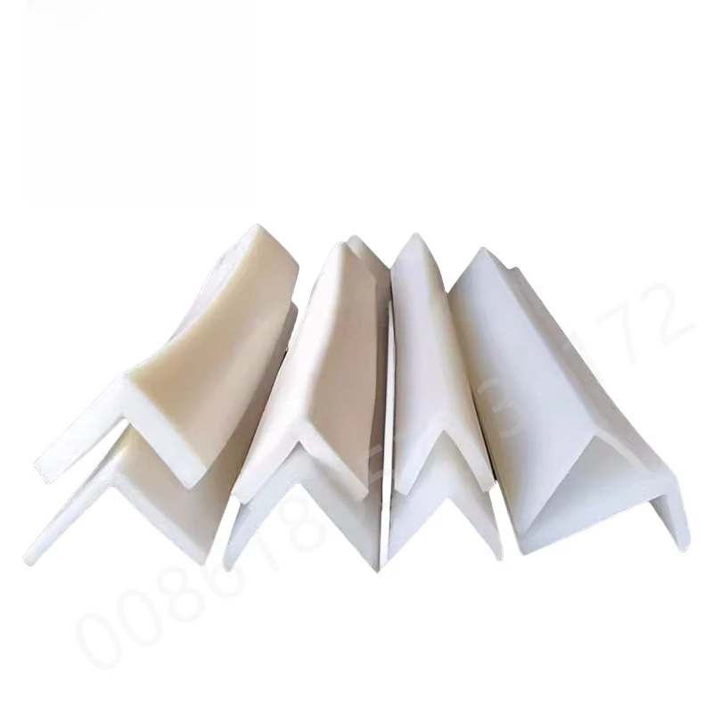 Custom Solid Silicone L-Shape Sealing Strip, Heat-Resistant, Weatherproof Edge Protection for Windows, Doors, Machinery,t White