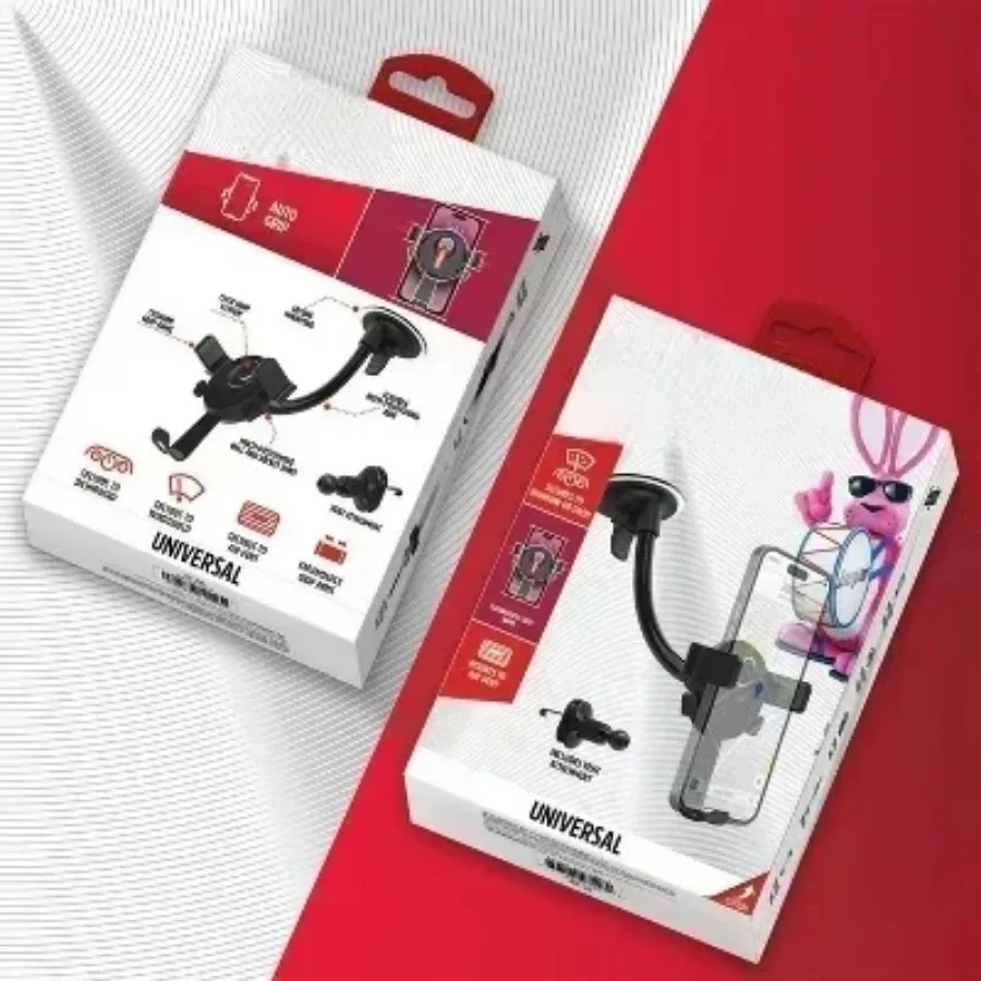 Car Accessory Vent Dash Window and Cup Flex Mount: Auto Electronics, iPhone Holder, Black