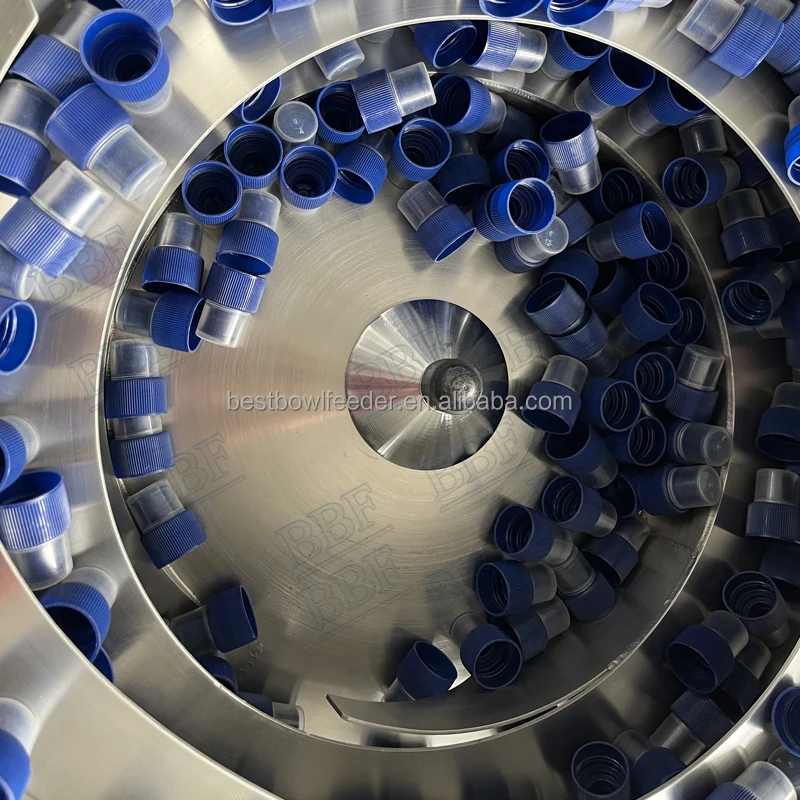 고속 뚜껑 계산 캡 기계 진동 분류기 및 피더