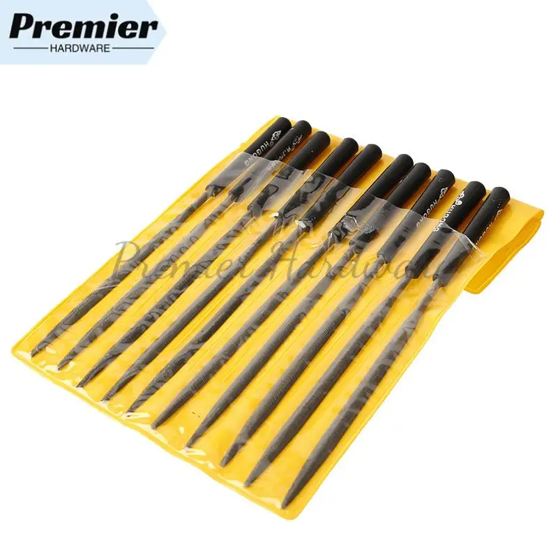 

10pcs/set Metal Needle File Set Wood Rasp Metal Polishing Hand FileTools Steel Rasp Needl Filing For Metal Glass Stone Wood