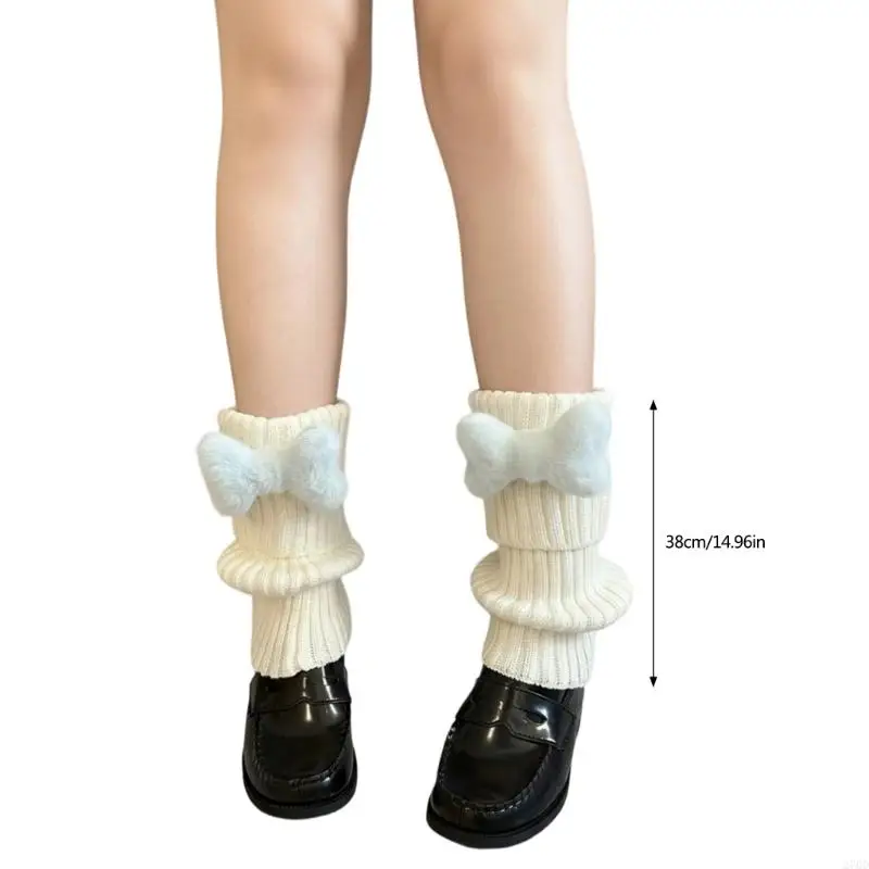 جوارب أنيمي قابلة للتمدد 270D بطول الكاحل مزيج من البوليستر الناعم وأغطية الساق الدافئة للفتيات والنساء