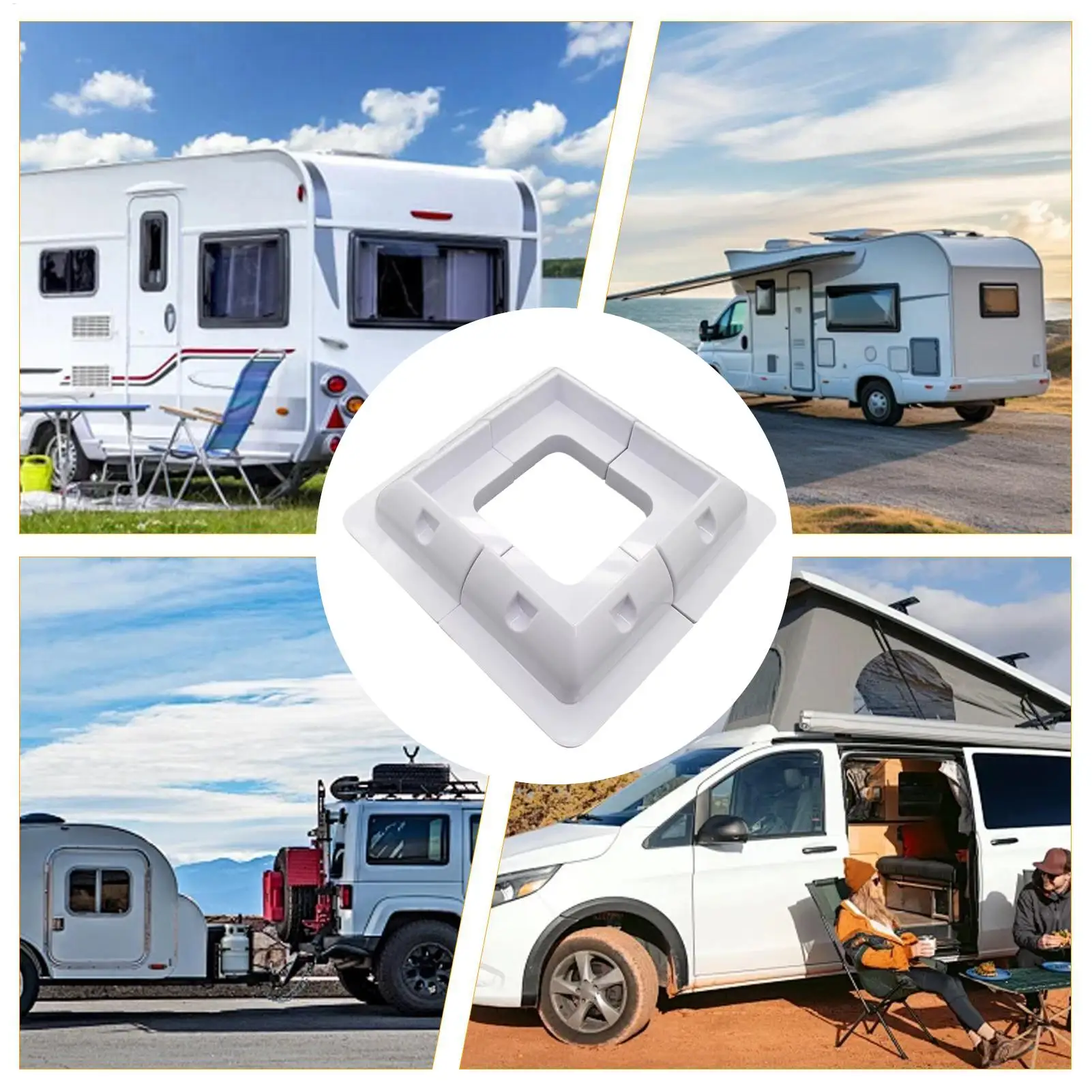 Solar Panel Mounting Brackets Caravan Accessories Yard Solar Panel Roof Mount For Drivers Installers Dwellers Contractors Cabin