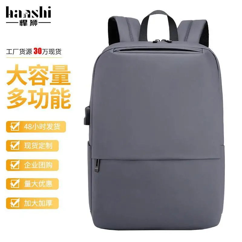 أزياء الأعمال الكمبيوتر الجديدة عارضة الجلود سعة كبيرة متعددة الوظائف على ظهره للماء حقيبة الأمتعة مقاومة للاهتراء #2