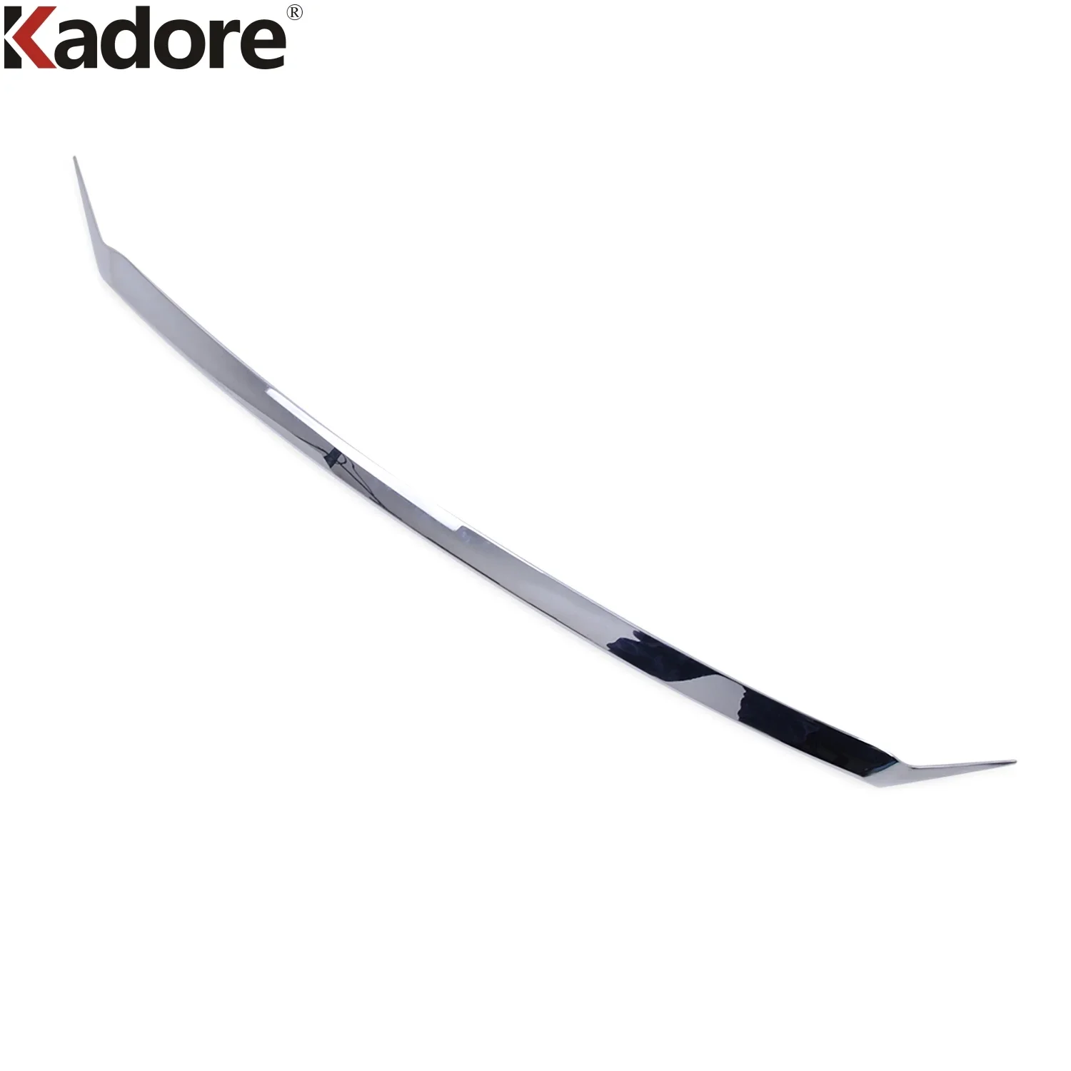 

Для Toyota Highlander Hybrid 2021-2023 2024, хромированный передний капот автомобиля, крышка двигателя, верхняя решетка, молдинг, полоса, аксессуары