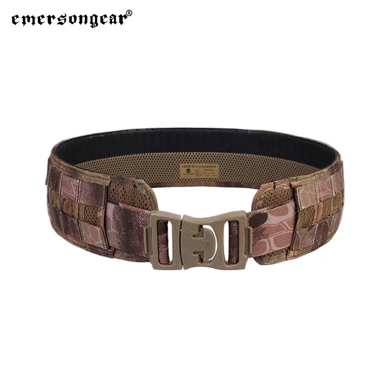 

Emersongear MOLLE Load Bearing Utility Belts Tactical Waistband Emerson Combat Padded Patrol Waist Strap Outdoor Training Nylon