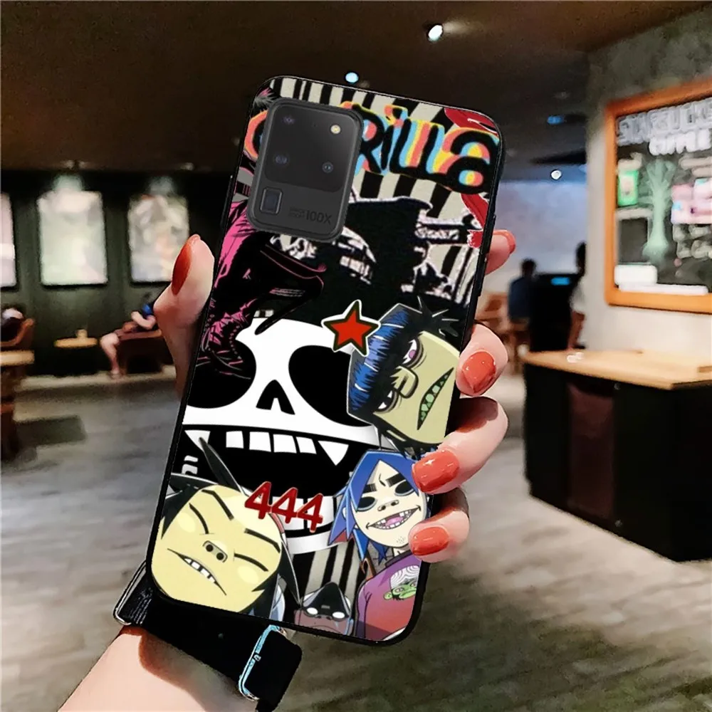 Animal Gorillaz Phone Case For Samsung S 9 10 20 21 22 23 30 23plus Lite Ultra FE S10lite Fundas