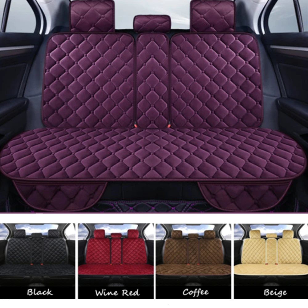 Универсальные автомобильные чехлы на заднее сиденье SJ, защитный коврик, подходит для MAZDA 3 6 Axela ATENZA CX-30 CX-5 CX-4 CX-7 CX-50, все модели, водонепроницаемый