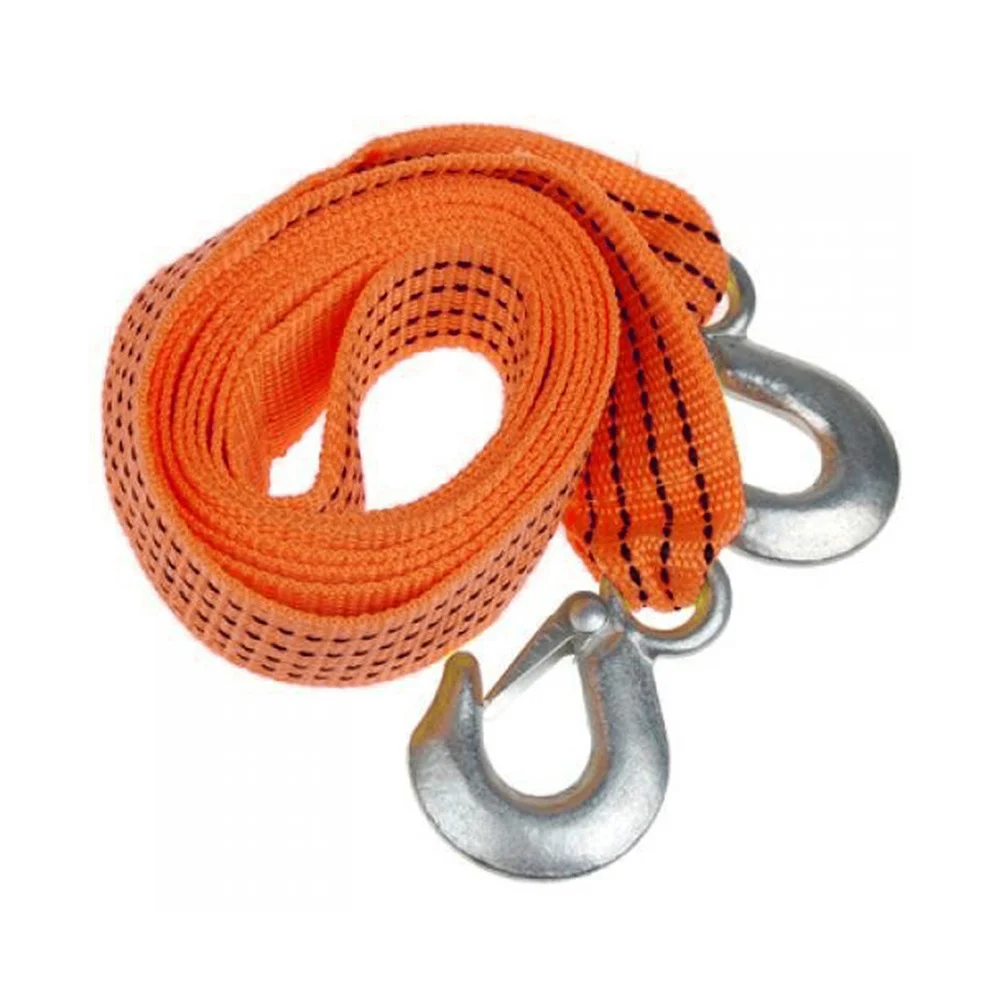 

3 Meter Tow Rope Traction for Trucks 3meter Car Heavy Duty Two Strap Tool Recovery with Safety Latch Rescue