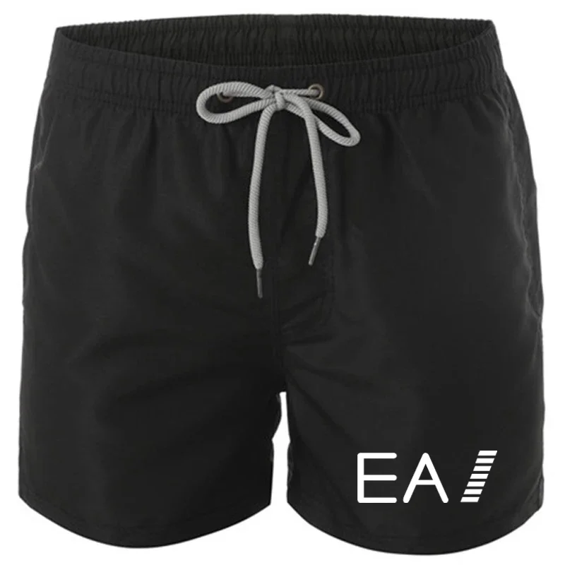 Pantalones informales transpirables para hombre, pantalón corto de secado rápido, estilo elegante, para playa, gimnasio, tabla de surf, Sexy, talla