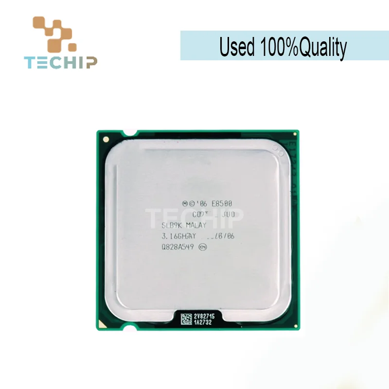 100%Original CPU Core 2 Duo E8500 Processor 3.16GHz/6M/1333MHz Dual-Core Socket 775