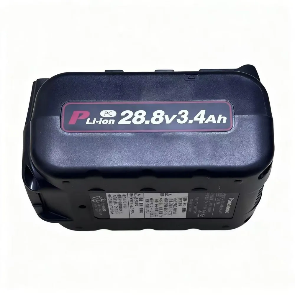 3.4Ah PC for Panasonic 28.8V EZ9L84 Electric Drill Bolt Driver Angle Grinder Saw Electric Tool Battery Pack