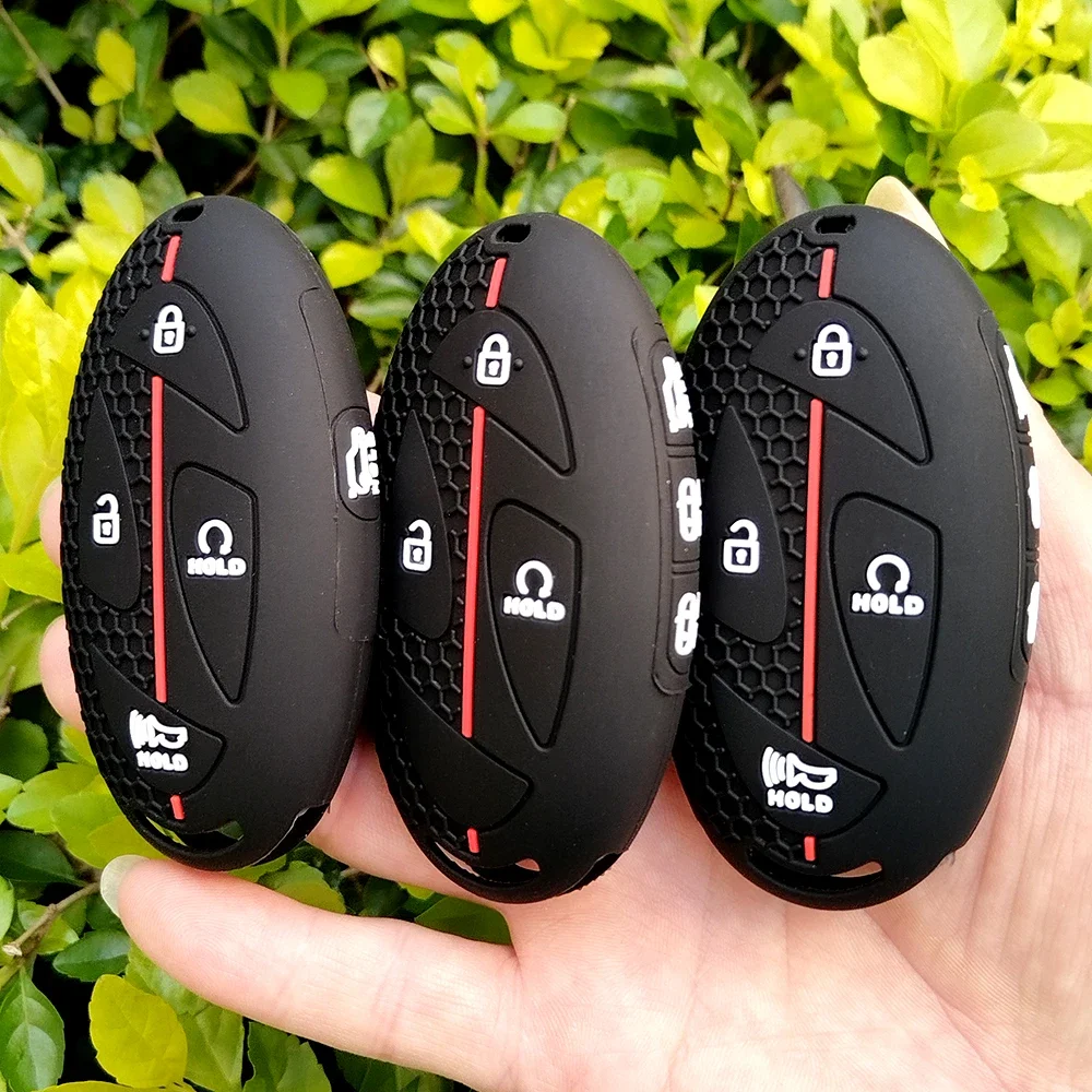 5/6/7 Tasten Silikon Auto Fernbedienung Schlüssel Fall Abdeckung für Hyundai Kona Ioniq Santa Fe MX5 Tucson 2025 StubHub 2024 Shell Fob Halter