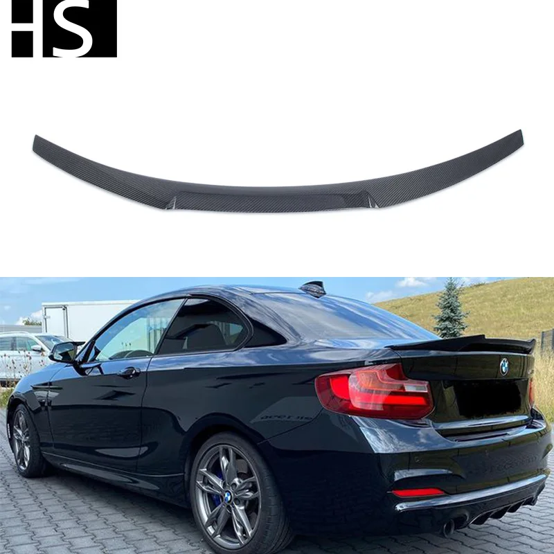 

Suitable for 14-20 BMW 2 Series F22 F23/M2 F87 modified M4 carbon fiber rear spoiler
