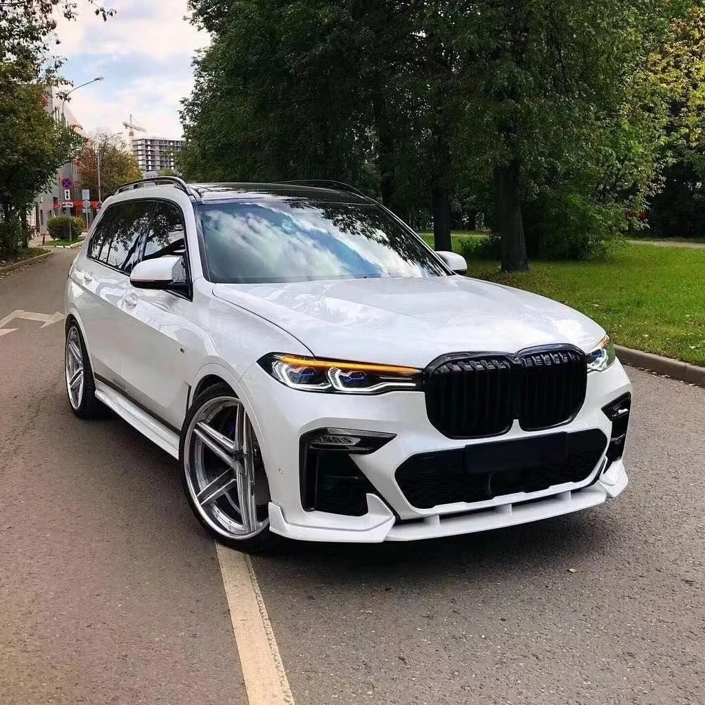 

Gloss Black Full Body Kit for X7 (G07) 2018+ | Carbon Fiber Front Lip, Rear Lip, Grille & Side Skirts